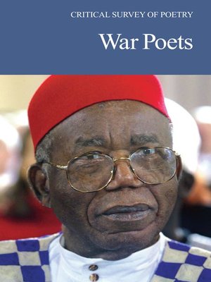 cover image of Critical Survey of Poetry: War Poets